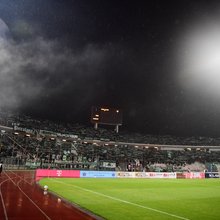 Οι οπαδοί του Παναθηναϊκού στον Βόλο