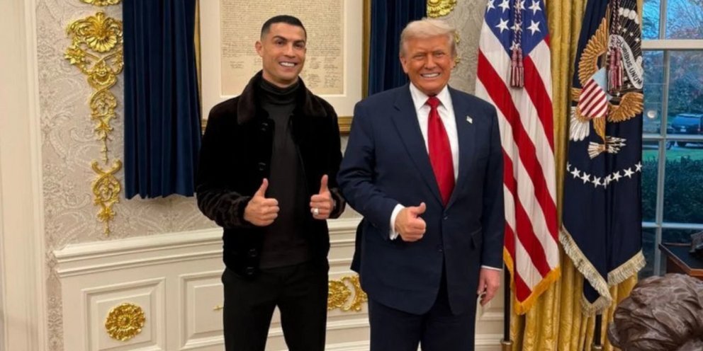 Κριστιάνο Ρονάλντο και Ντόναλντ Τραμπ στον Λευκό Οίκο 