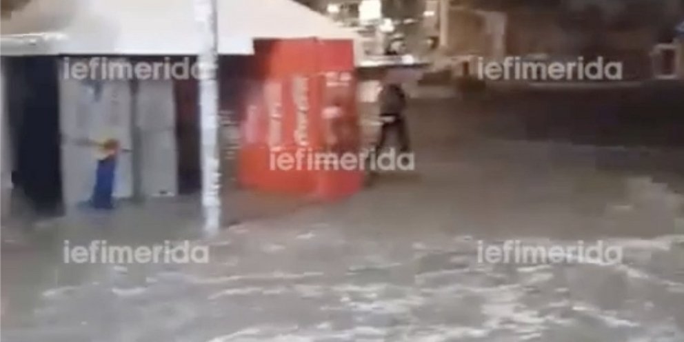 Πλημμύρισαν δρόμοι στο Μοναστηράκι