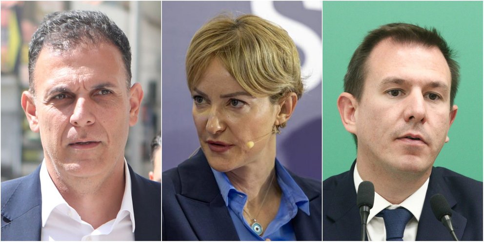 Γιώργος Καραμέρος, Αλεξάνδρα Σδούκου και Παναγιώτης Δουδωνής