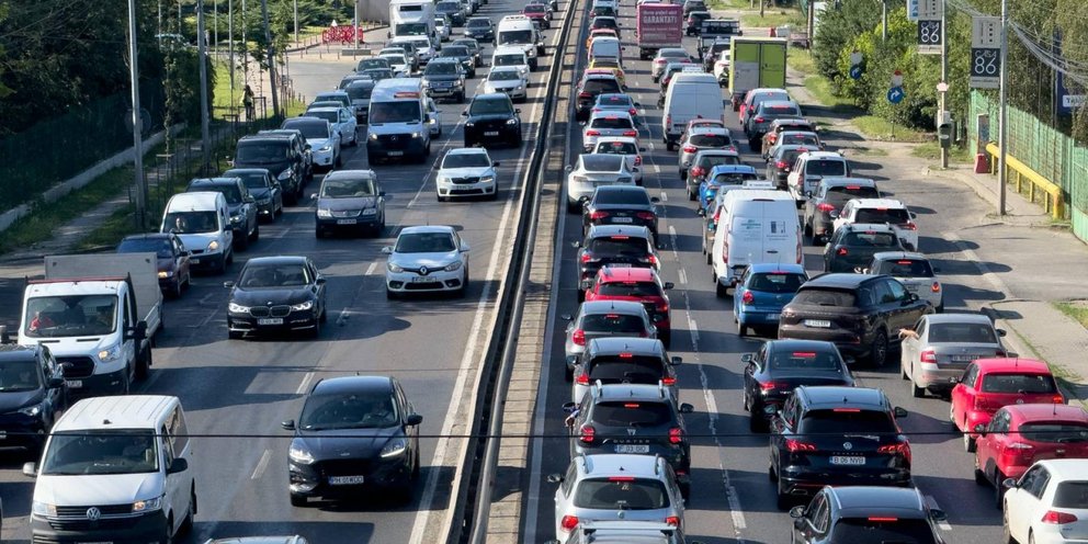 Κίνηση οχημάτων στον Κηφισό 