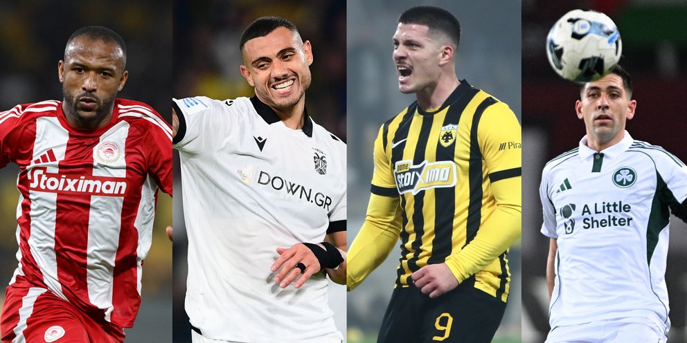 Σταθερά πρώτος ο Ολυμπιακός, από κοντά ΠΑΟΚ και ΑΕΚ, έχασε κι άλλο έδαφος ο Παναθηναϊκός