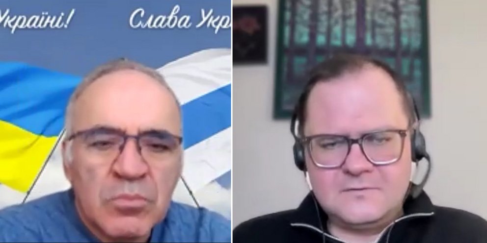 Ο Γιούρι Κασπάροφ στο iefimerida