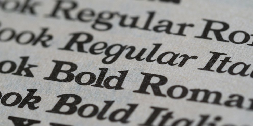 Η επιλογή γραμματοσειράς μοιάζει, εκ πρώτης όψεως, με τεχνική λεπτομέρεια / PEXELS