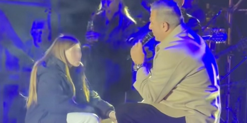 Αντωνης Ρέμος και κόρη