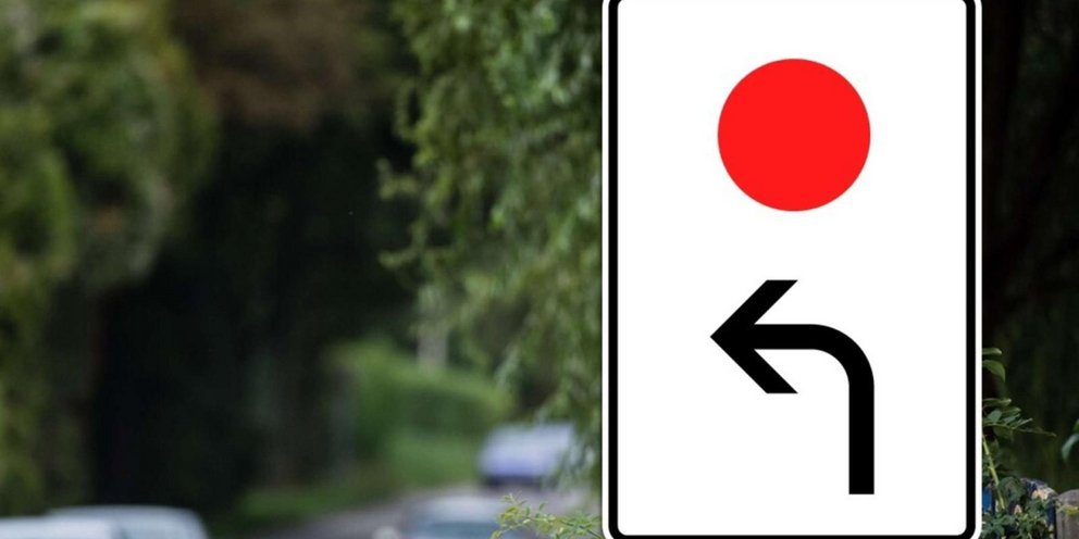 Τι σημαίνει η κόκκινη κουκκίδα σε ορισμένες πινακίδες –Η άγνωστη σήμανση που μπερδεύει τους οδηγούς