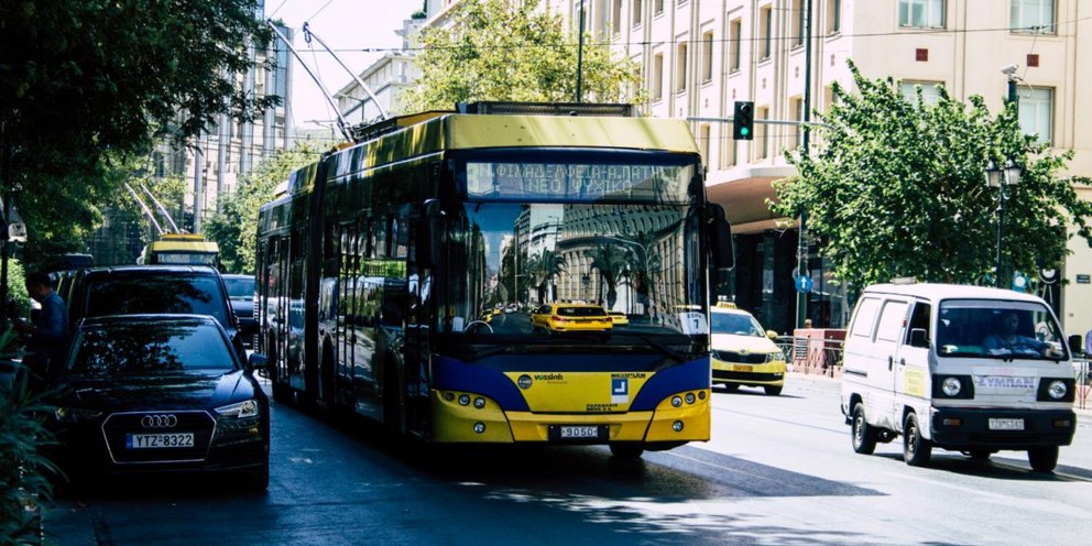 Κίνηση τρόλεϊ στην Αθήνα 
