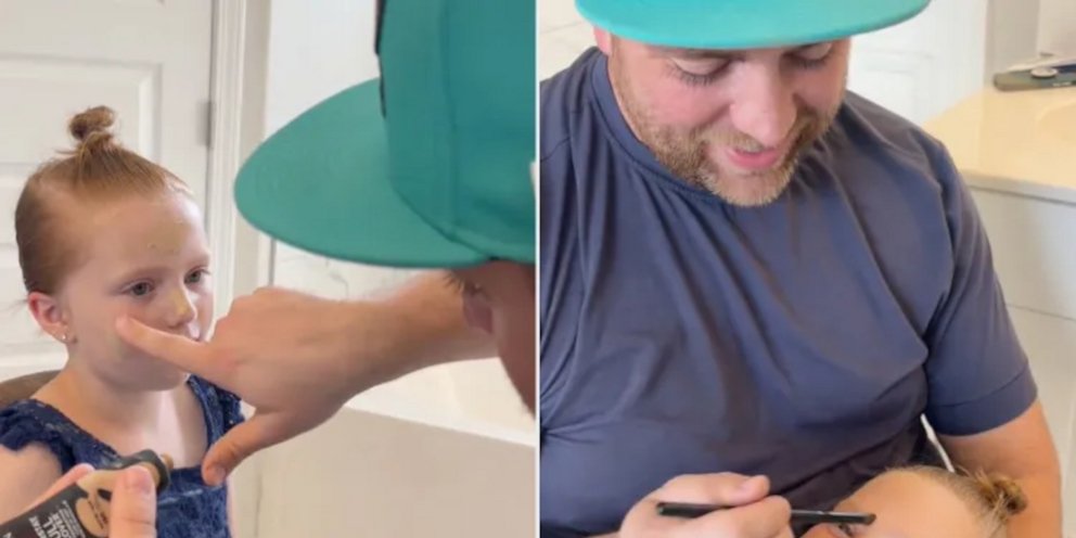 Ο απίθανος νεκροθάφτης μπαμπάς που έγινε viral 