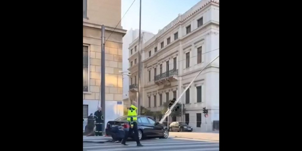 ατύχημα κέντρο αθήνας