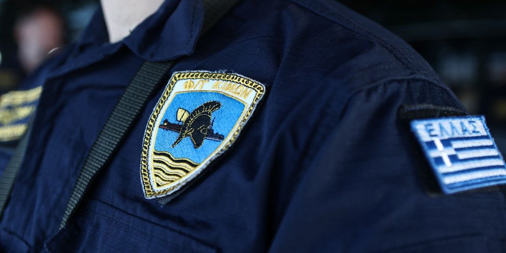 Αυτό είναι το έμβλημα της ελληνικής Belharra «Κίμων»