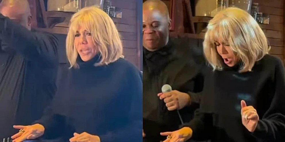 Η Μπριζίτ Μακρόν σε ρόλο DJ