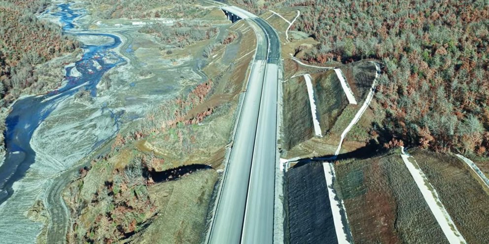 Τα έργα στον αυτοκινητόδρομο Ε65