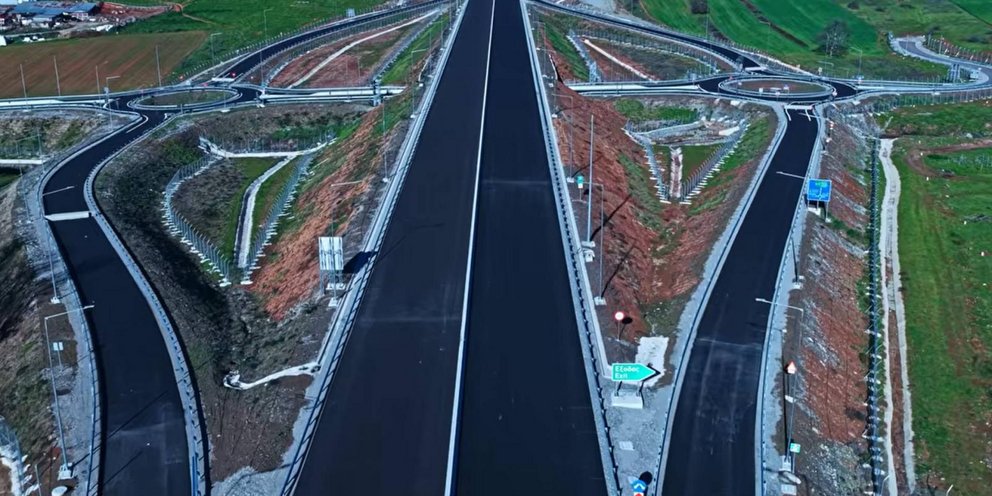Η εξέλιξη των έργων στον αυτοκινητόδρομο Ε65