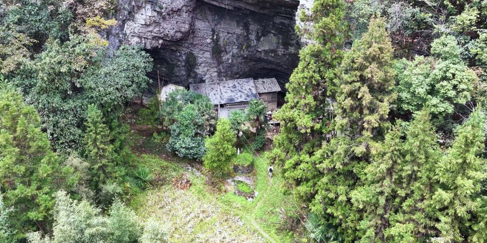 Το σπίτι του Γιανγκ σε σπηλιά στην Κίνα