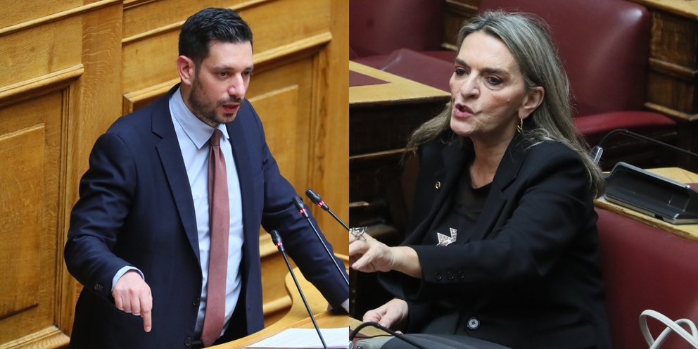 Κυρανάκης και Πέρκα στη Βουλή