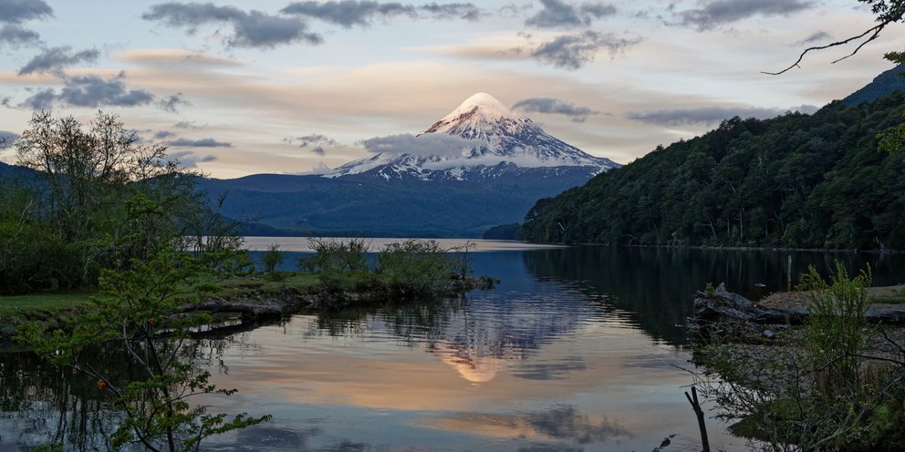 Το ηφαίστειο Λανίν στην Παταγονία
