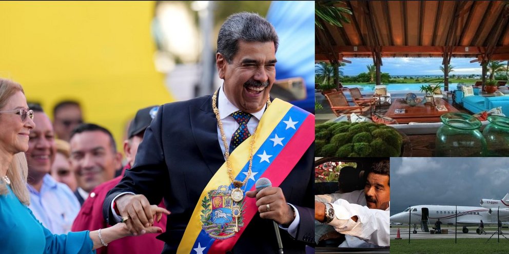 Ο έκπτωτος πρόεδρος της Βενεζουέλας, Νικολάς Μαδούρο και η σύζυγός του, Σίλια 