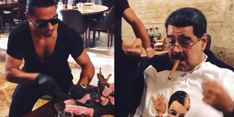 Salt Bae και Νικολάς Μαδούρο