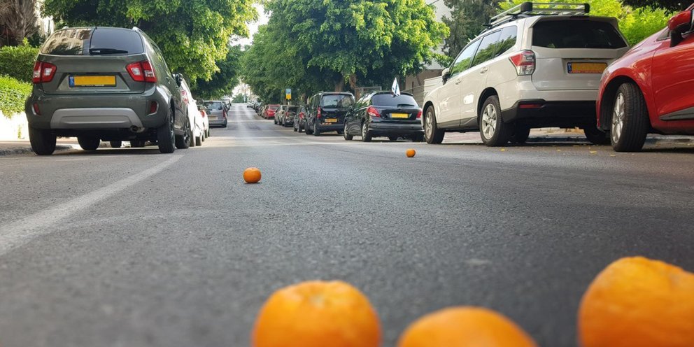 πορτοκάλια δρόμος