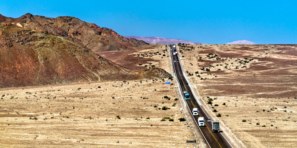 Τμήμα του Παναμερικάνικου Αυτοκινητόδρομου στο Περού