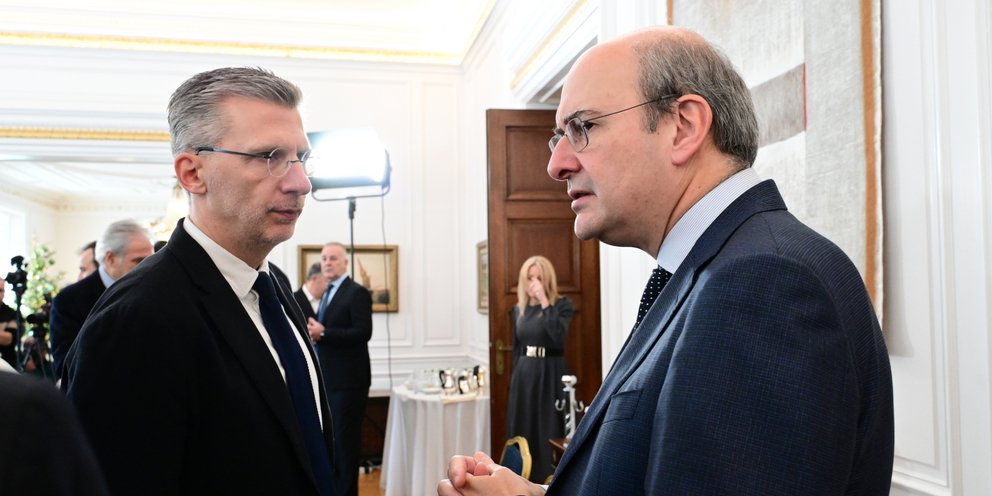 Ακης Σκέρτσος και Κωστής Χατζηδάκης