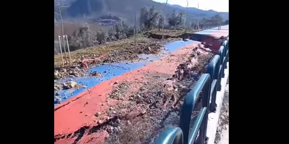 Κατέρρευσε ο δρόμος γύρω από την πίστα της Formula 1 που ετοιμάζει η Αλβανία