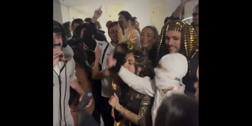 Ισραηλινοί γιορτάζουν το Πουρίμ σε καταφύγια / Φωτογραφία X