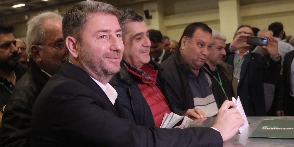 Ο Νίκος Ανδρουλάκης στο 4ο Τακτικό Συνέδριο του ΠΑΣΟΚ 