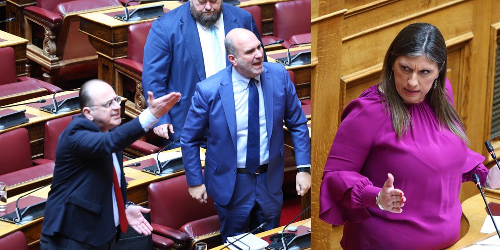 Έντονος καβγάς Λαζαρίδη και Μαρκόπουλου με την Κωνσταντοπούλου 