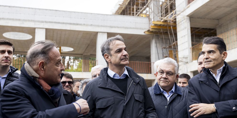 Κυριάκος Μητσοτάκης, Στέλιος Αγγελούδης, στη Θεσσαλονικη 