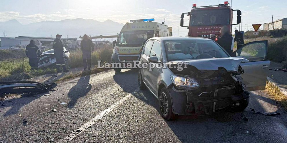 Το σημείο που σημειώθηκε το τροχαίο δυστύχημα