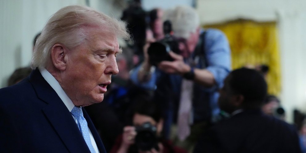 Ο Αμερικανός πρόεδρος Ντόναλντ Τραμπ 