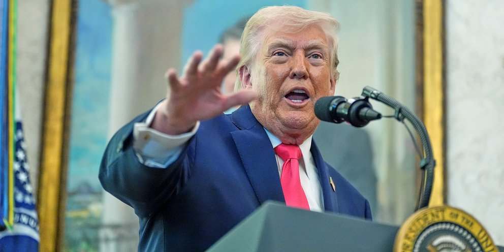 Ο πρόεδρος των ΗΠΑ, Ντόναλντ Τραμπ