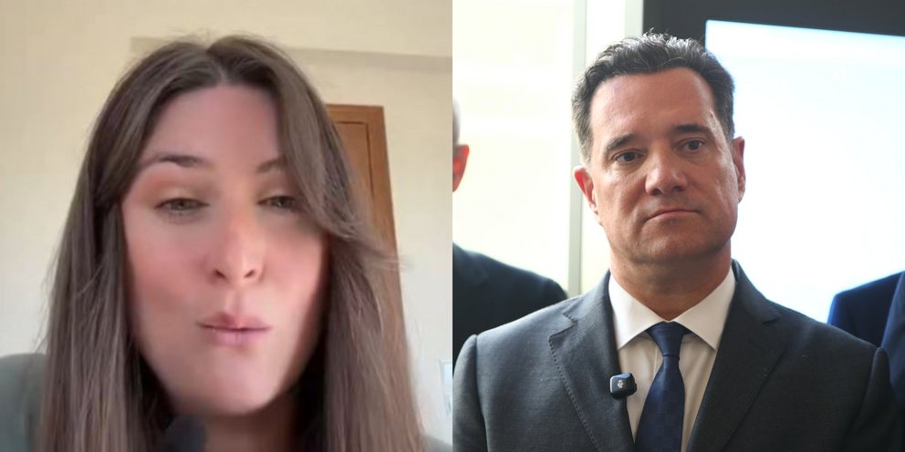 Η Αμερικανίδα και ο Άδωνις Γεωργιάδης