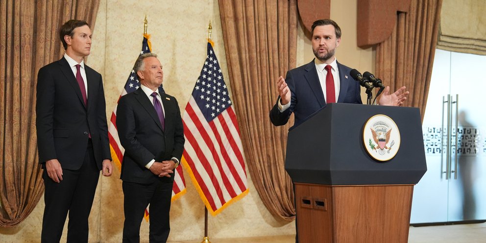 Τζ. Ντ. Βανς ΗΠΑ Πακιστάν  (AP Photo/Jacquelyn Martin, Pool)