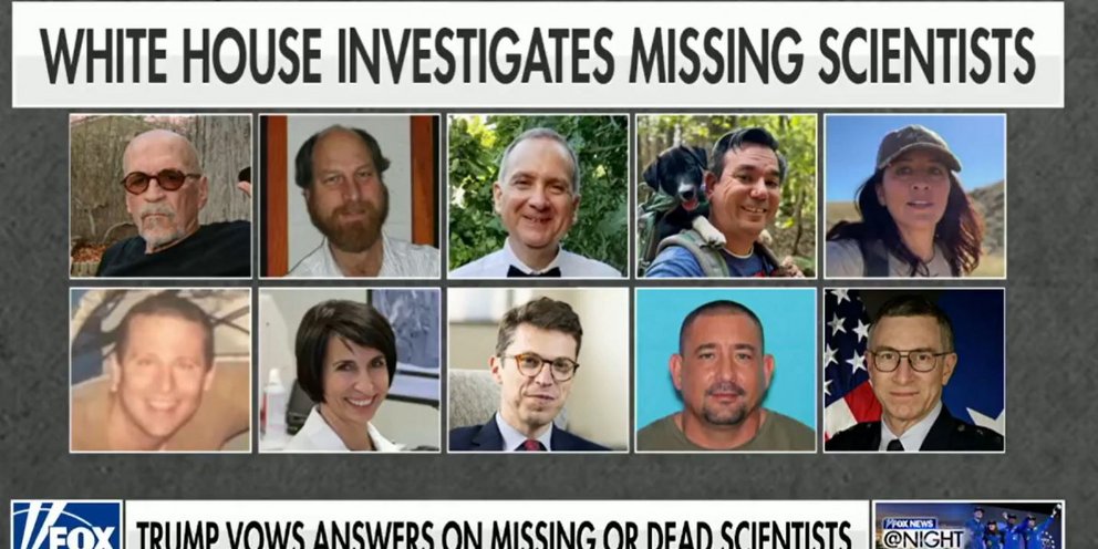 Μυστήριο με 10 νεκρούς και αγνούμενους επιστήμονες στις ΗΠΑ 