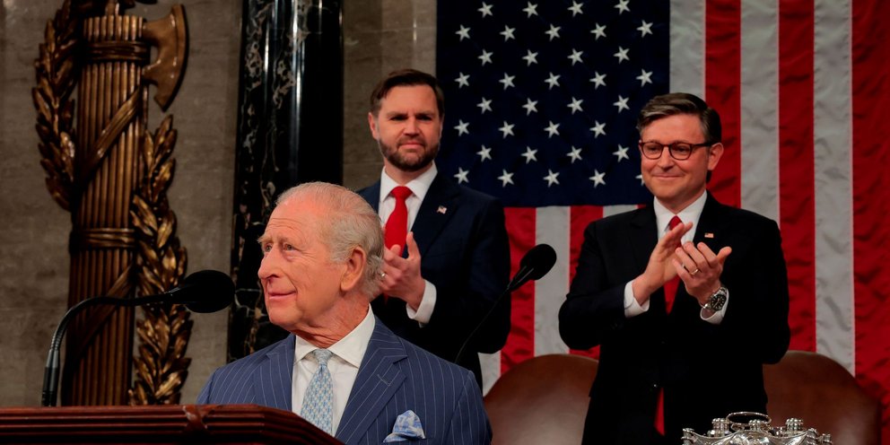 Βασιλιάς Κάρολος στο Κογκρέσο