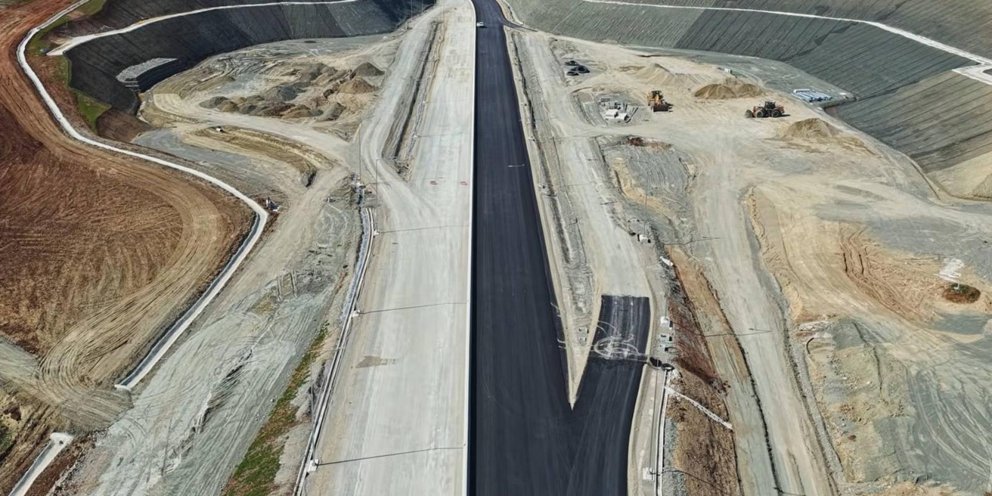 Έργα στον αυτοκινητόδρομο Ε65