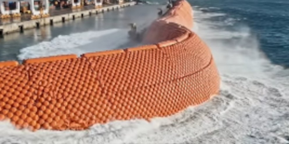 Φουσκωτό φράγμα στην Χιλή