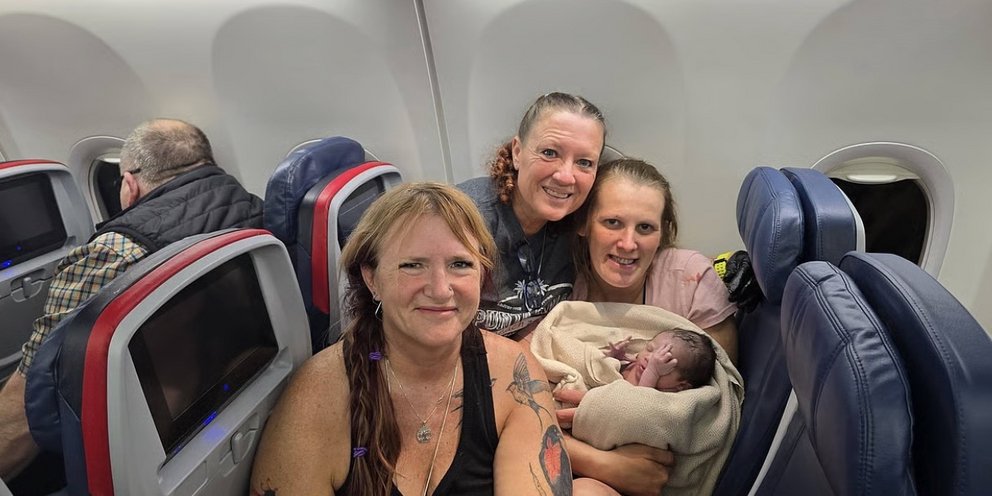 Μωρό στο αεροπλάνο