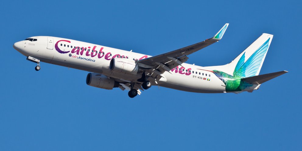 Caribbean Airlines shutterstock