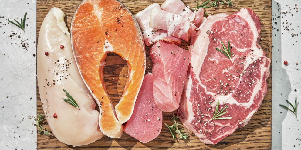 Βοδινό, κοτόπουλο, χοιρινό ή ψάρι; Ποιο κρέας έχει την περισσότερη πρωτεΐνη