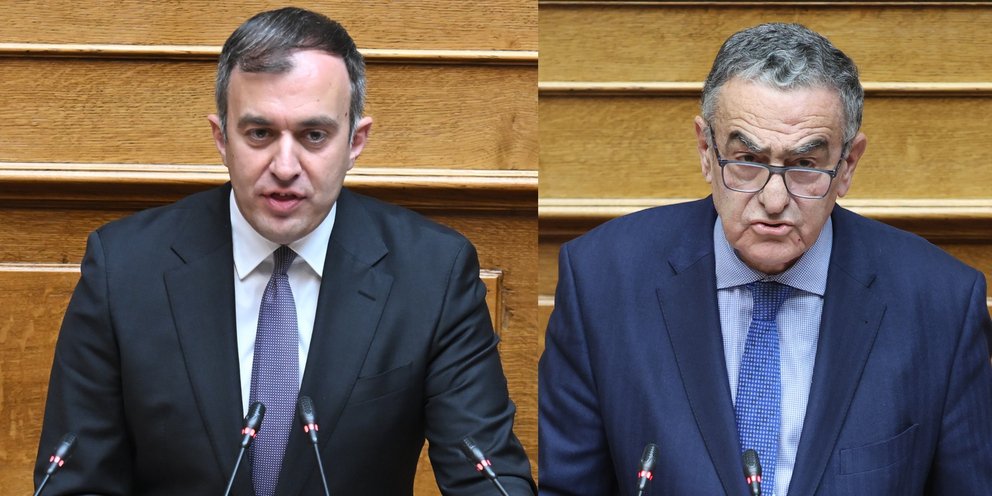 Οι Τάσος Χατζηβασιλείου και Χαράλαμπος Αθανασίου