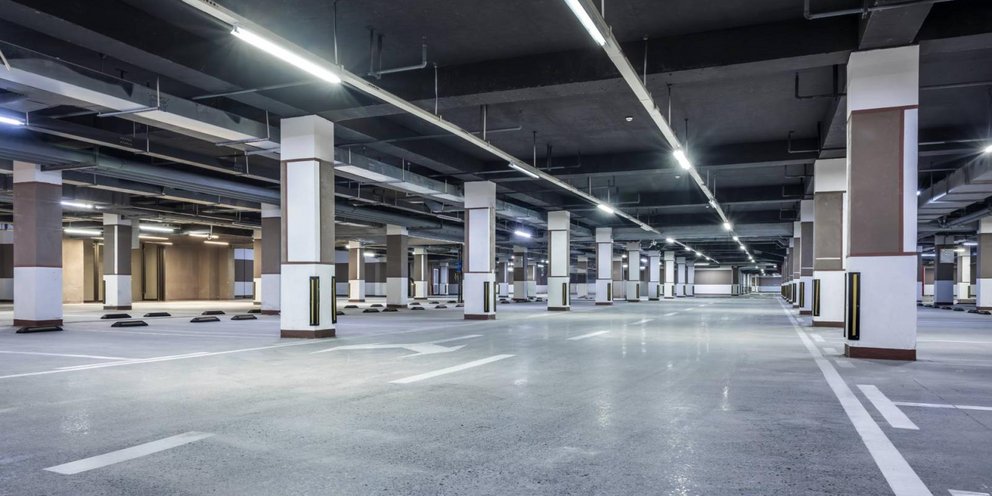 Υπόγειο parking αυτοκινήτων 