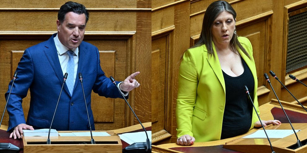 Άδωνις Γεωργιάδης και Ζωή Κωνσταντοπούλου