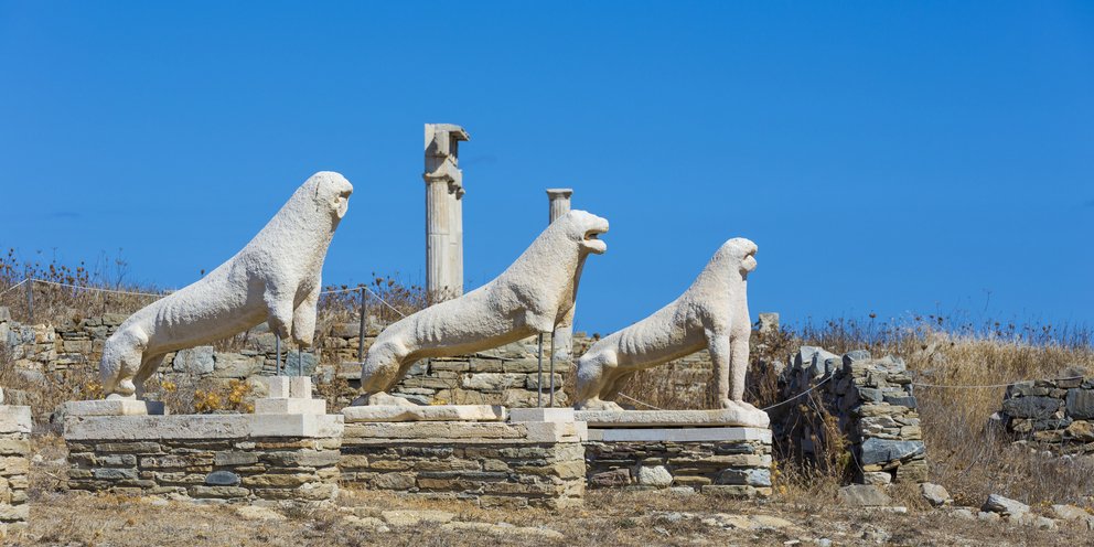 Το Άνδηρο των Λεόντων στη Δήλο