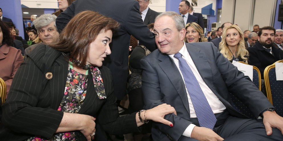 Ντόρα Μπακογιάννη και Κώστας Καραμανλής
