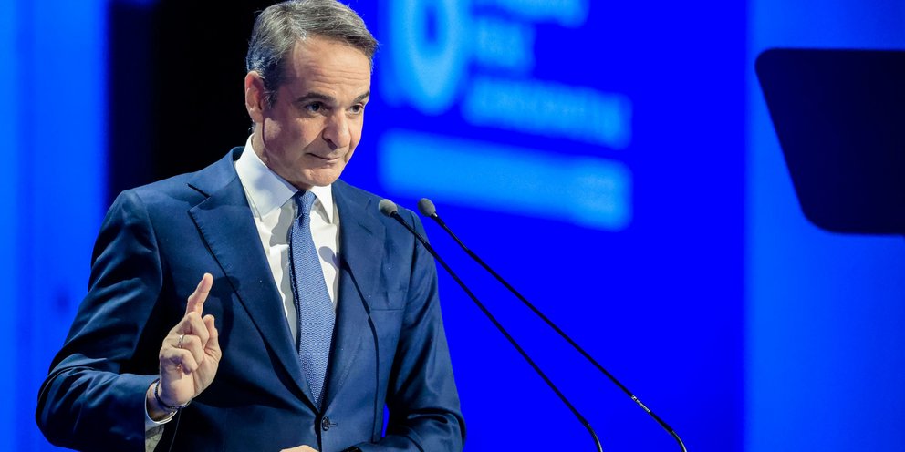 Ο Κυριάκος Μητσοτάκης στο 16ο Συνέδριο της ΝΔ