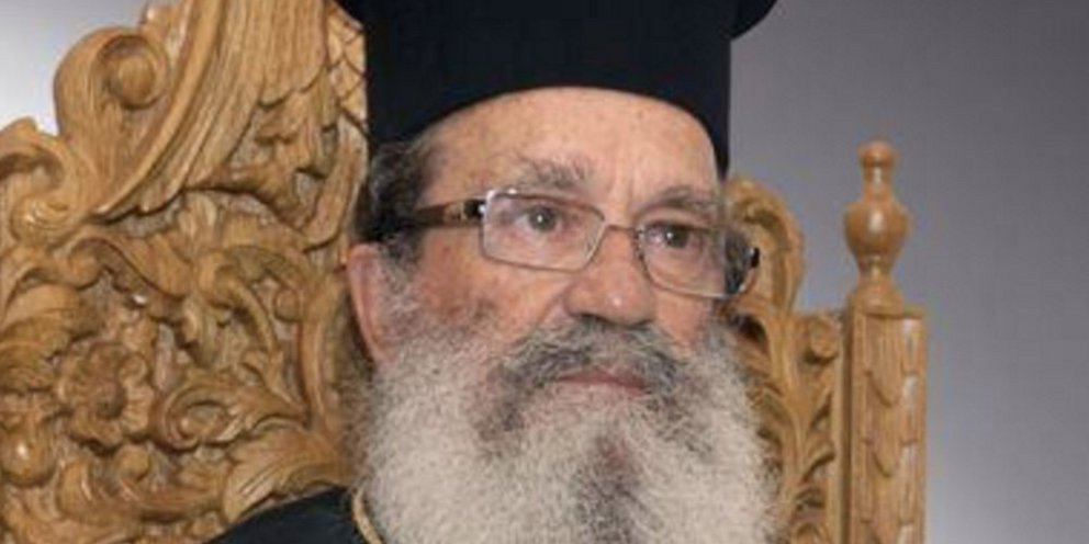 Ο πρωτοπρεσβύτερος των Παμμεγίστων Ταξιαρχών στο Μανταμάδο, Ευστράτιος Δήσσος