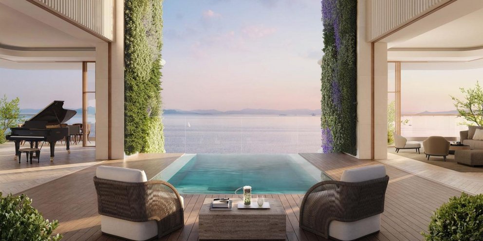 Μακέτα υπερπολυτελούς διαμερίσματος στον Riviera Tower - @theellinikon